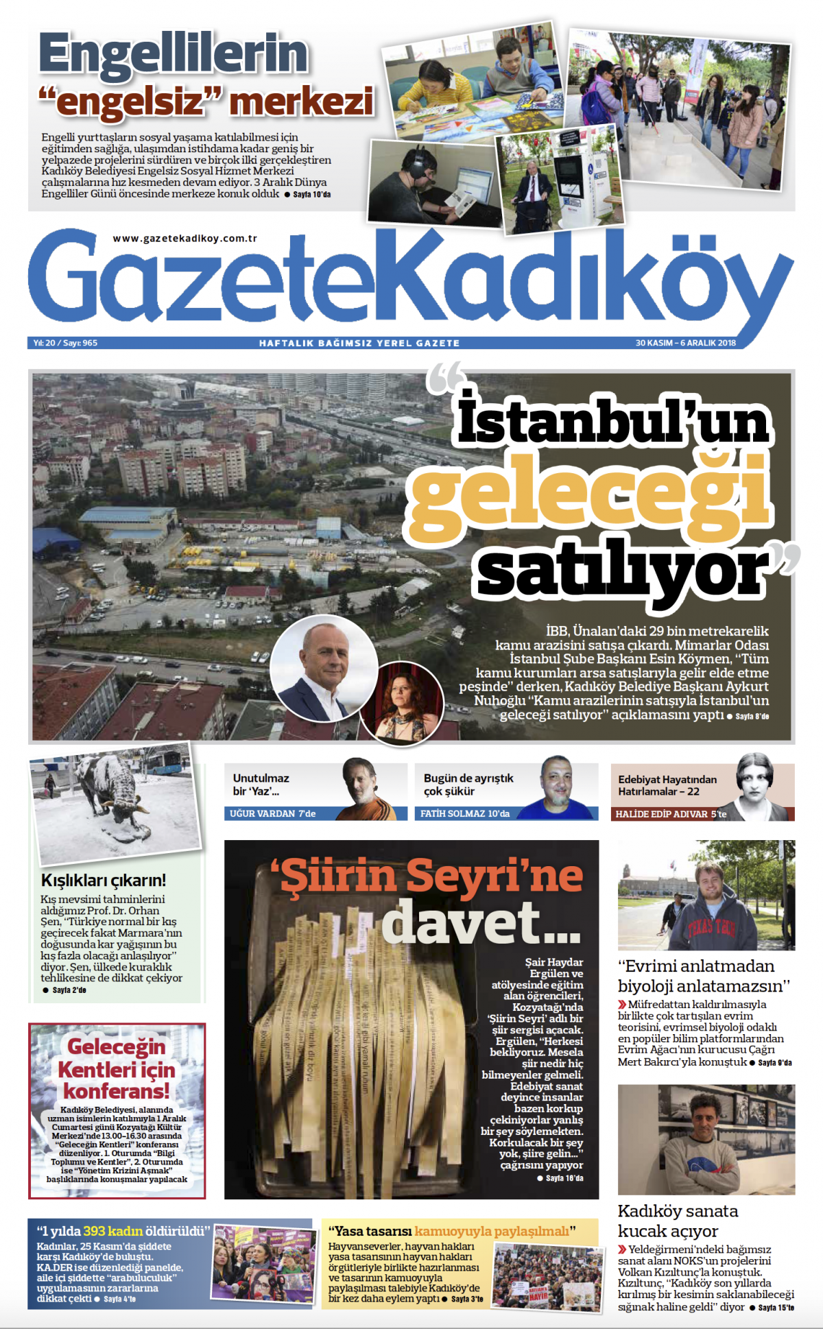 Gazete Kadıköy - 965. SAYI
